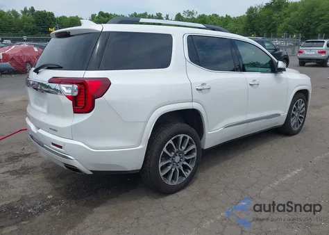 2021 GMC Acadia Awd Denali из США, поврежденный, VIN 1GKKNXLS9MZ203877